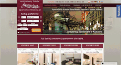 Desktop Screenshot of apartament-krakow.pl